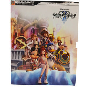 Kingdom Hearts 2 BradyGames Limited Edition Strategy Guide – Disney Collectible